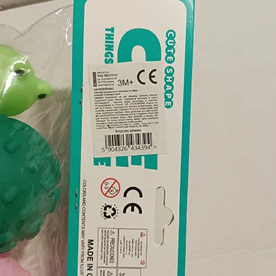Plastic toy set