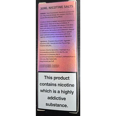 Electronic cigarette cartridge