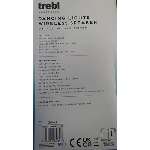 Wireless speaker