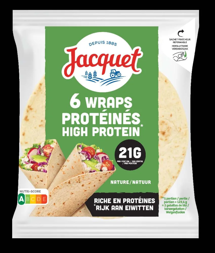 Wraps proteines nature