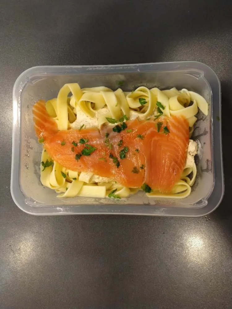 Tagliatelles cuisinées