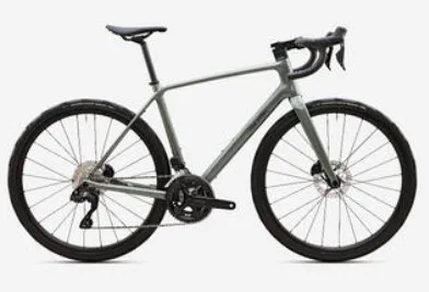 Vélo route endurance edr cf ultra 105 di2 (vert & bleu clair)