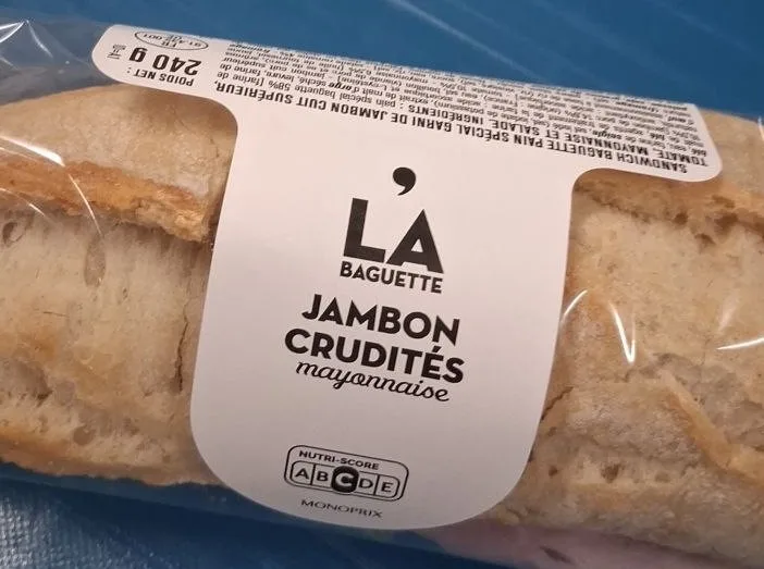 Sandwich baguette