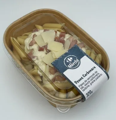 Penne carbonara 320g