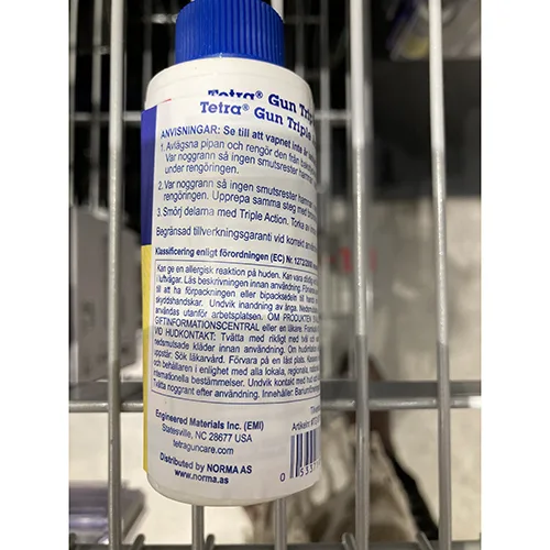 Weapon cleaning product