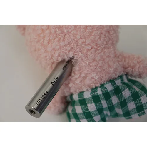 Soft toy with key ring