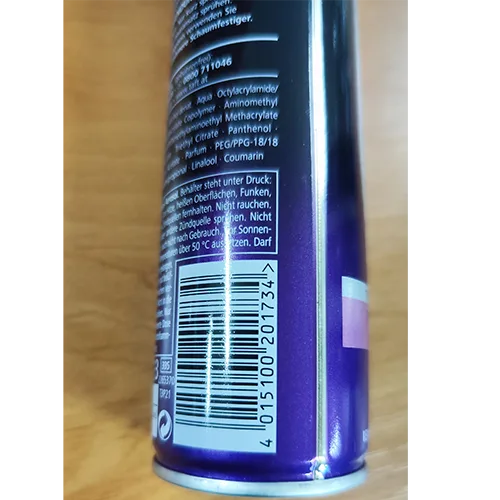 Hair spray