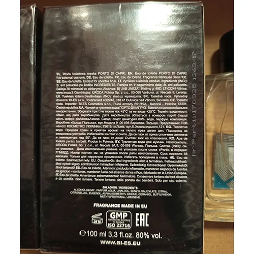 Eau de toilette