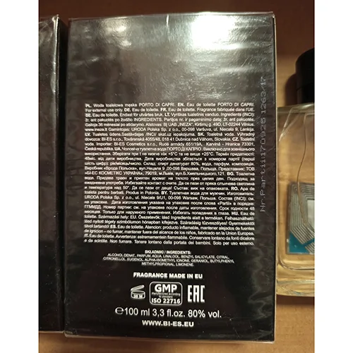 Eau de toilette