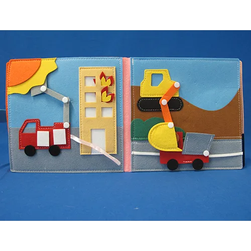 Fabric toy book
