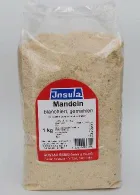 INSULA Mandeln gemahlen 500 Gramm, 1 Kilogramm und 2,5 Kilogramm