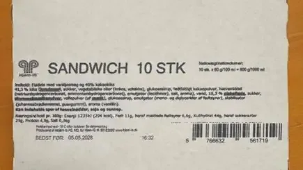 HjemIs Sandwich