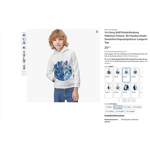 Children's hoodie
