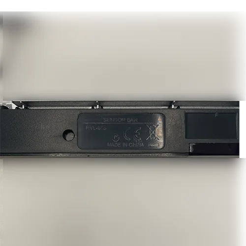 Wired remote sensor bar receiver