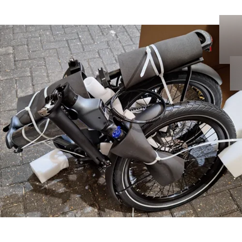 Foldable electric bicycle