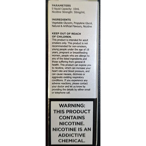 Electronic cigarette cartridge