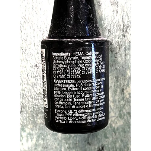 Gel nail polish