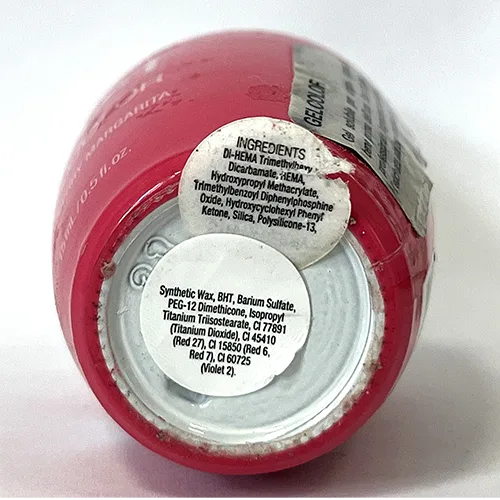 Gel nail polish