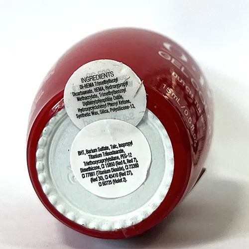 Gel nail polish