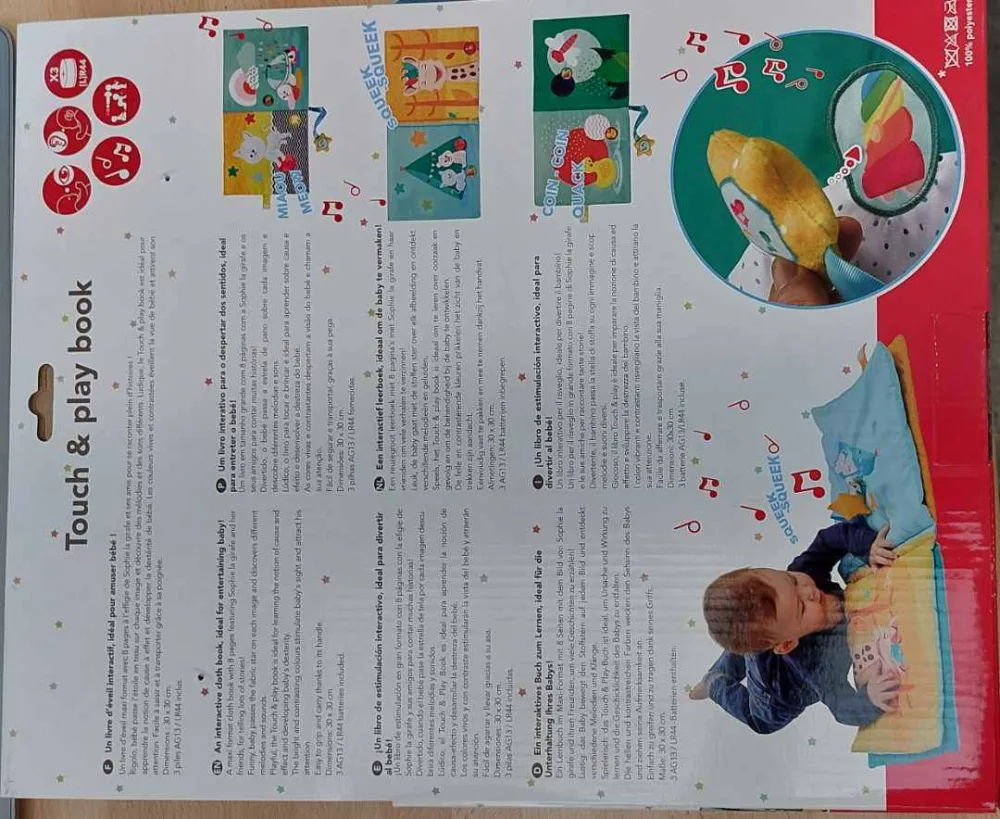 Mon premier livre interactif touch & play