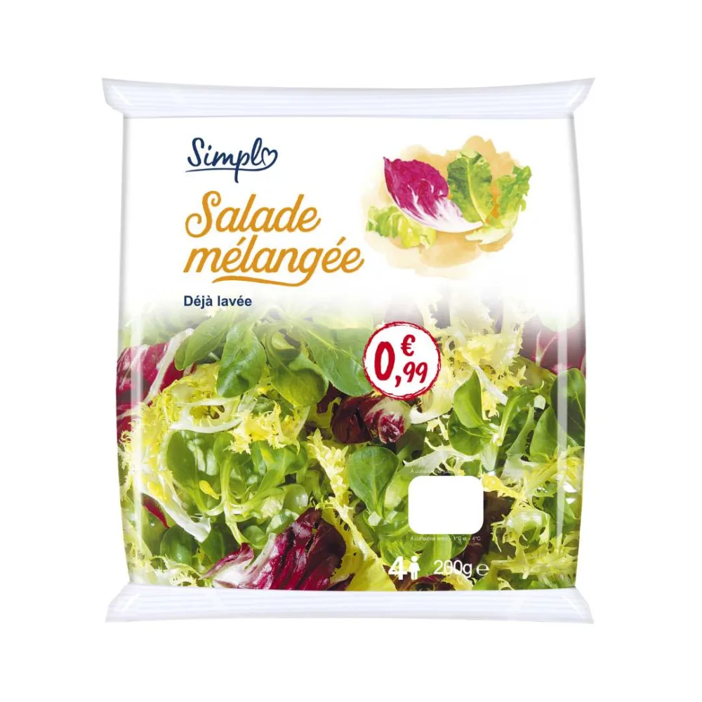 Salade mélangée