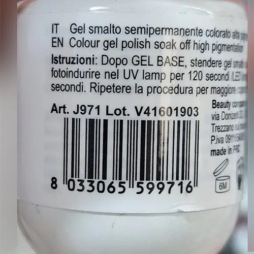 Gel nail polish