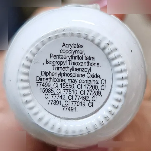 Gel nail polish