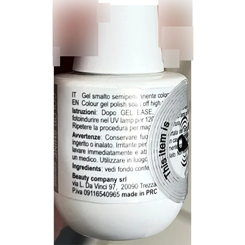 Gel nail polish