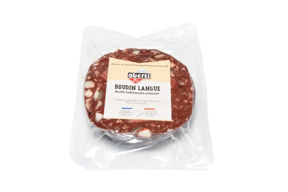 Boudin langue portion