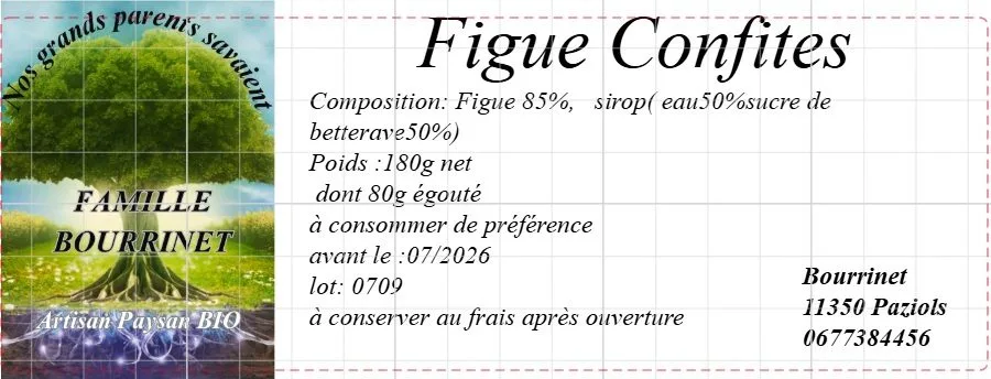Figue confite