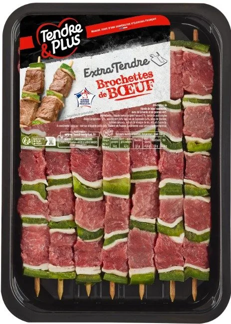 Brochettes 7x80g