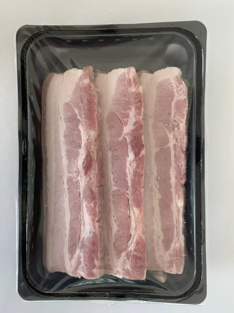 Poitrine de porc cuite