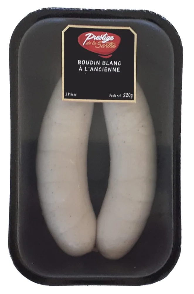 Boudin blanc a l'ancienne (porto, morilles et forestier)