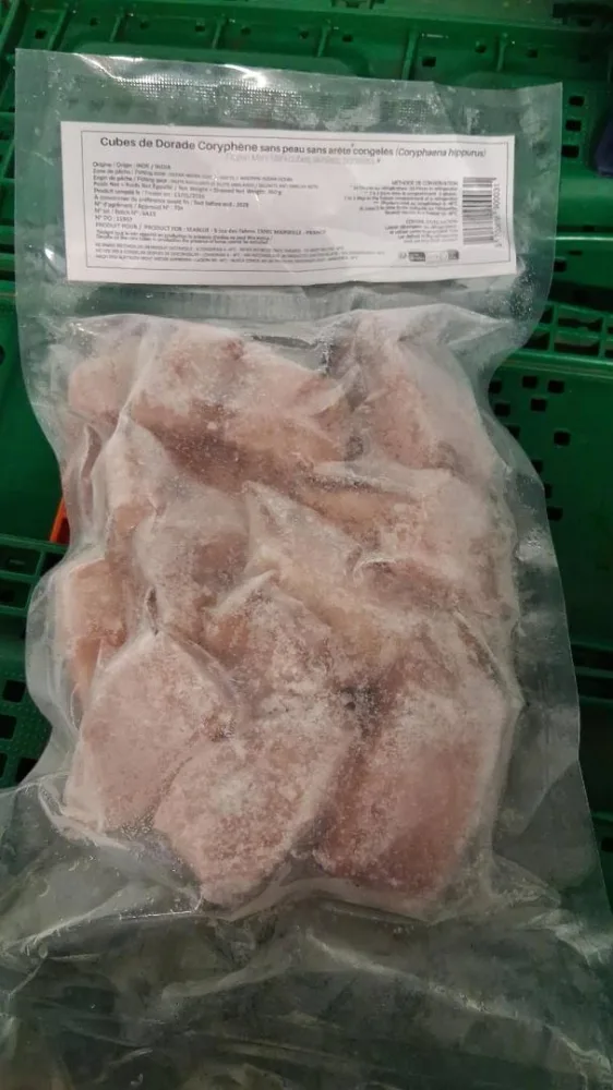 Cube de dorade surgelé coryphene 360g
