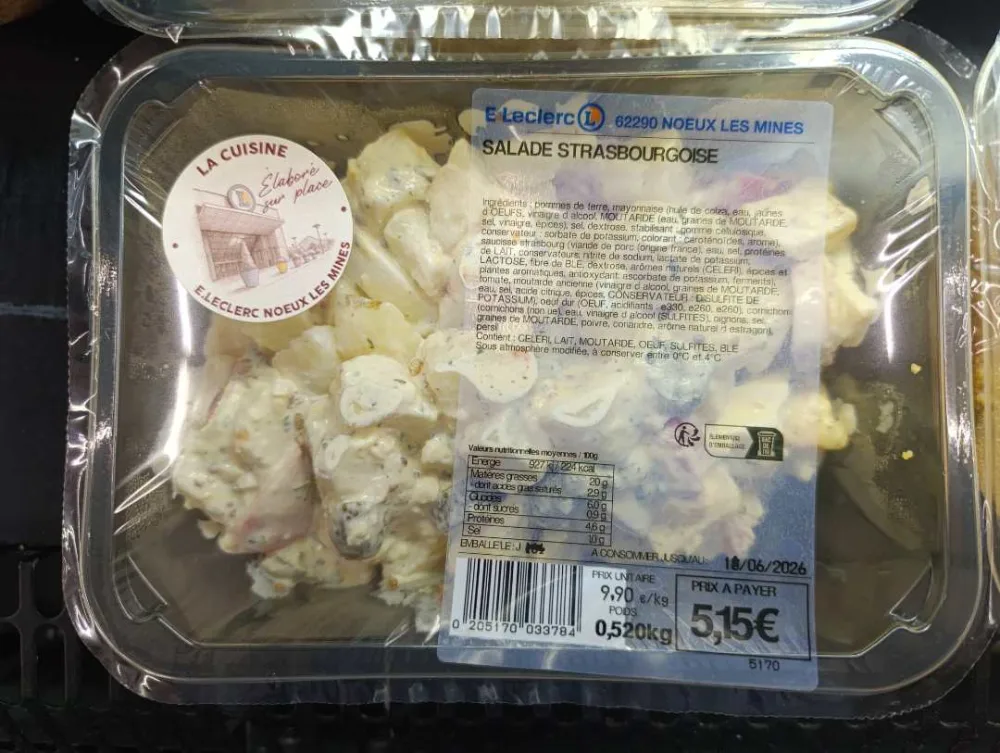 Salade strasbourgeoise