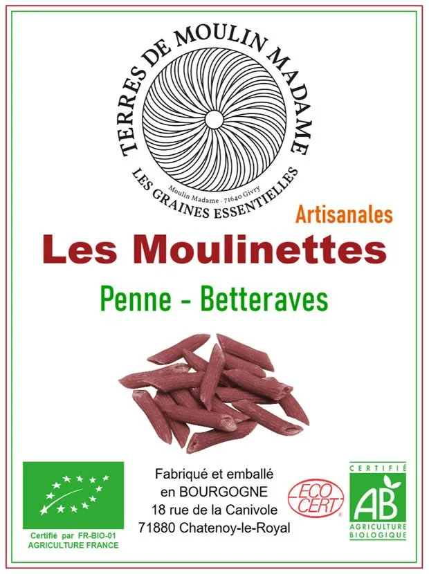 Penne betteraves