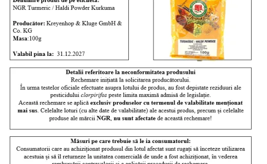 Agenția Naționalăpentru Siguranța Alimentelor