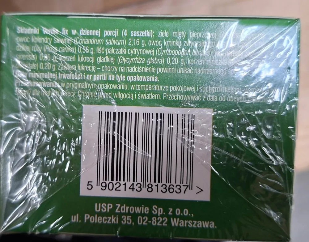 Ostrzeżenie publiczne dotyczące żywności: wykrycie obecności bakterii Salmonella spp. w dwóch partiach suplementu diety