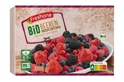 Freshona Bio Beerenmischung erntefrisch tiefgefroren, 300g