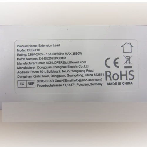 Extension lead