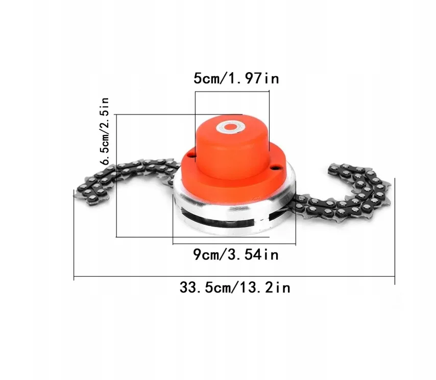 Attachment for brush cutter