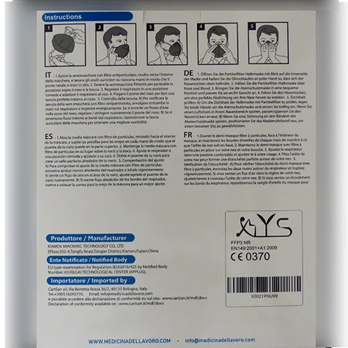Particle filter mask