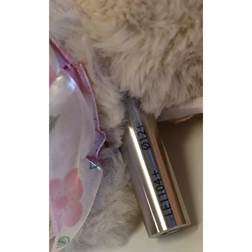 Key ring with soft toy