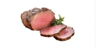 Rôti de boeuf cuit