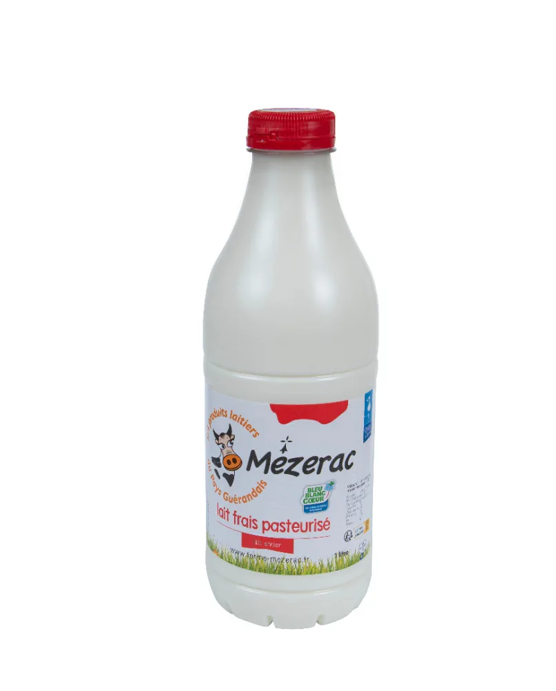 Lait entier et demi-écrémé