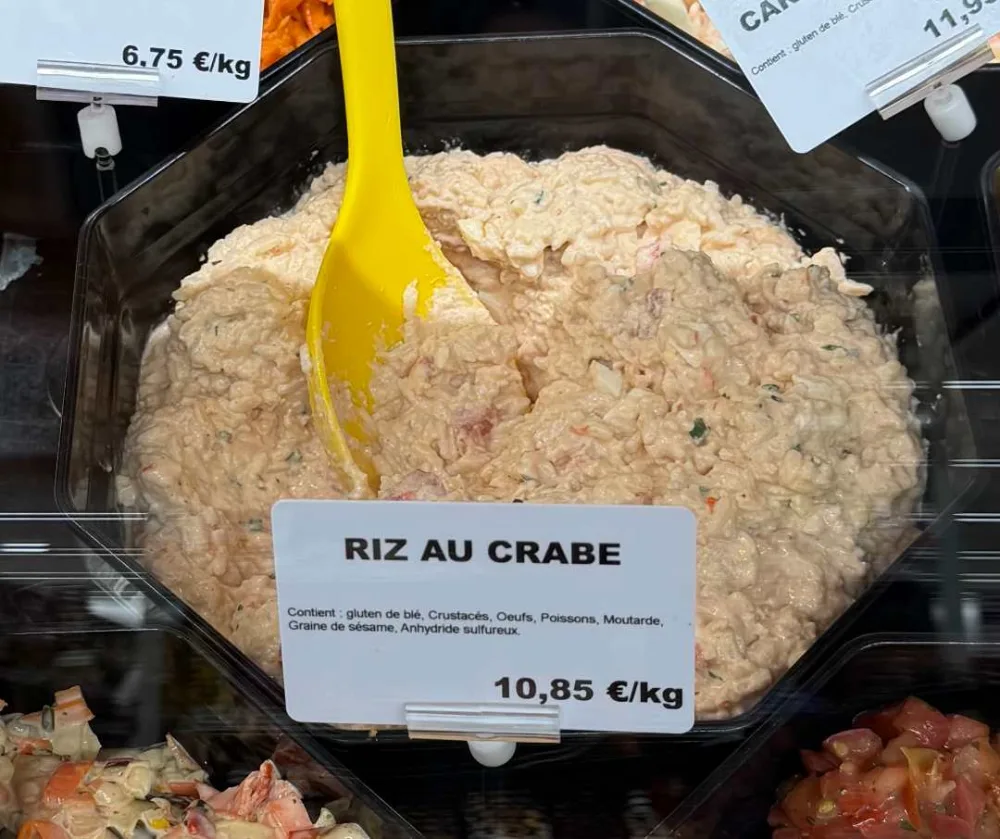 Riz au crabe