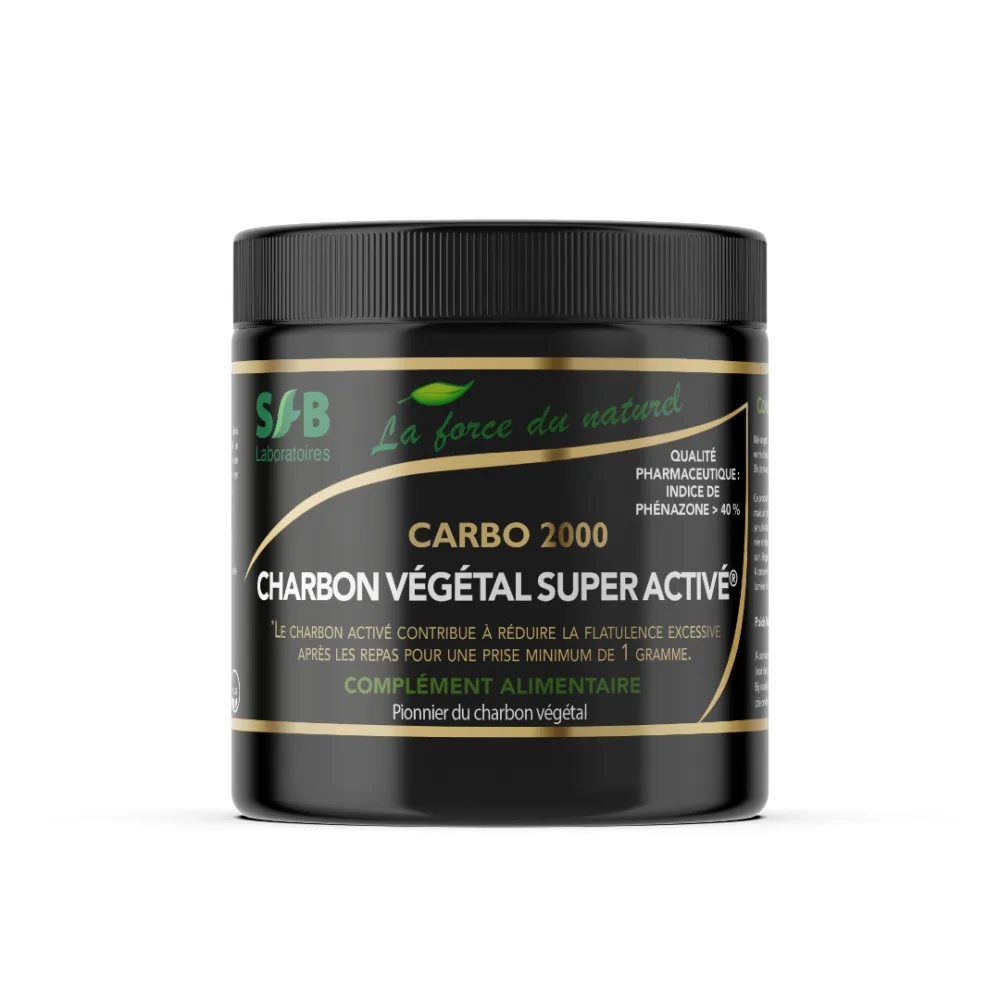 Charbon vegetal - carbo 2000