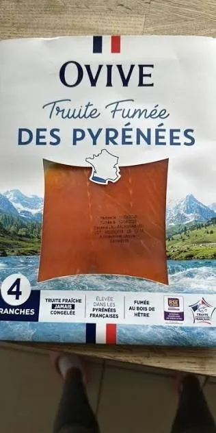 Truite fumée