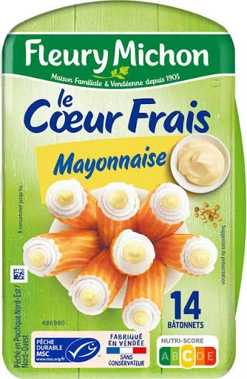 Batônnets de surimi