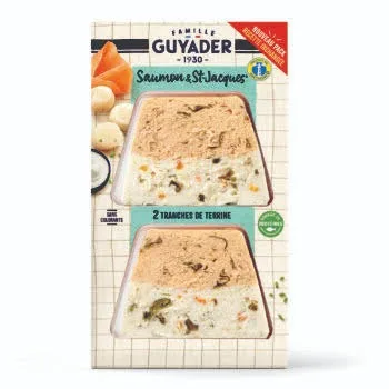 Terrine de poisson et tartinable de thon